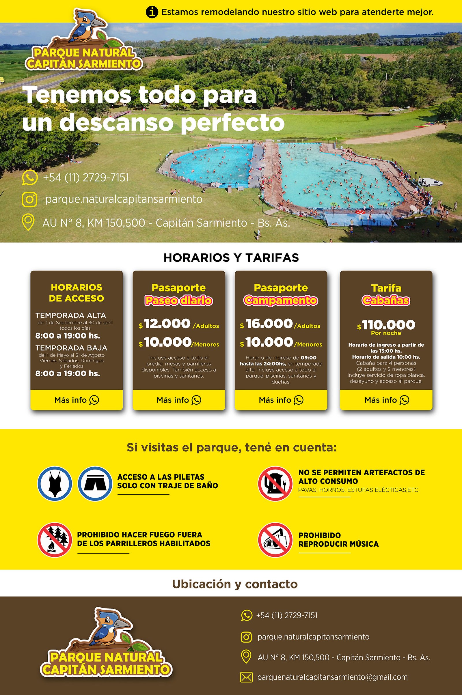 Parque Natural Capitán Sarmiento